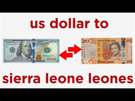 dollar to leones